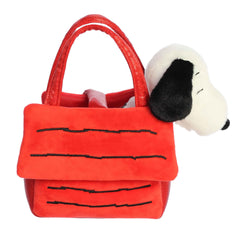 Aurora Snoopy Fancy Pal close-up highlights deluxe plush texture and cuddly softness.