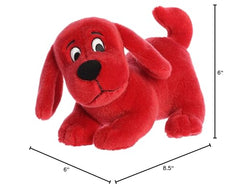 Aurora Clifford stuffed animal features a soft finish for comforting hugs.