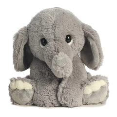 Aurora Playful Lil Benny Phant plush in gray, soft cuddly toy for imaginative play.