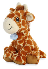 Aurora Raffie Giraffe plush showing soft fur texture for cozy hugs during storytime.
