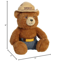 Thoughtful gift for nature lovers and kids who adore animals with Aurora Smokey Bear.