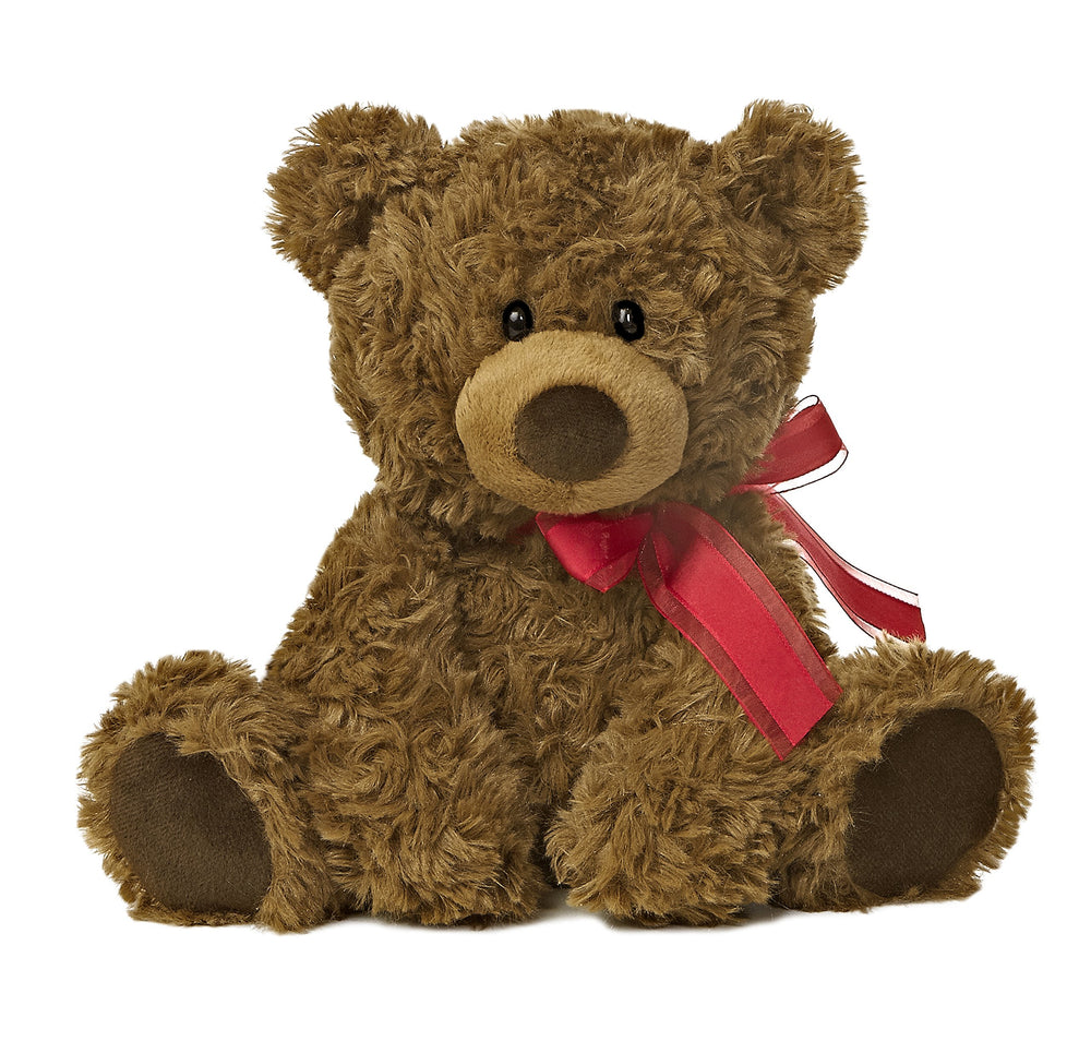 Aurora Snuggly Coco Bear with soft plush for comforting hugs