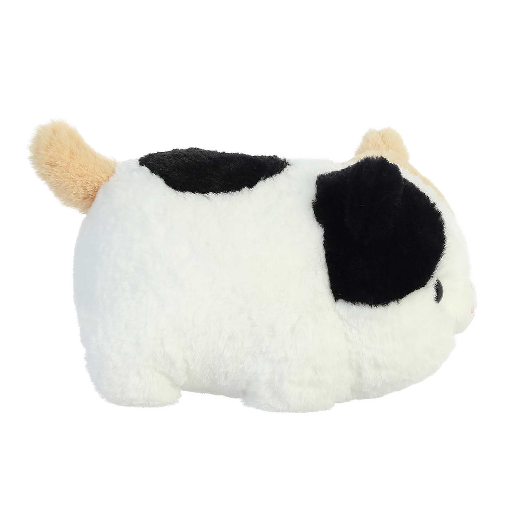 Aurora Callie Cat Spudster plush showcasing soft fabric for cloud-like comfort.