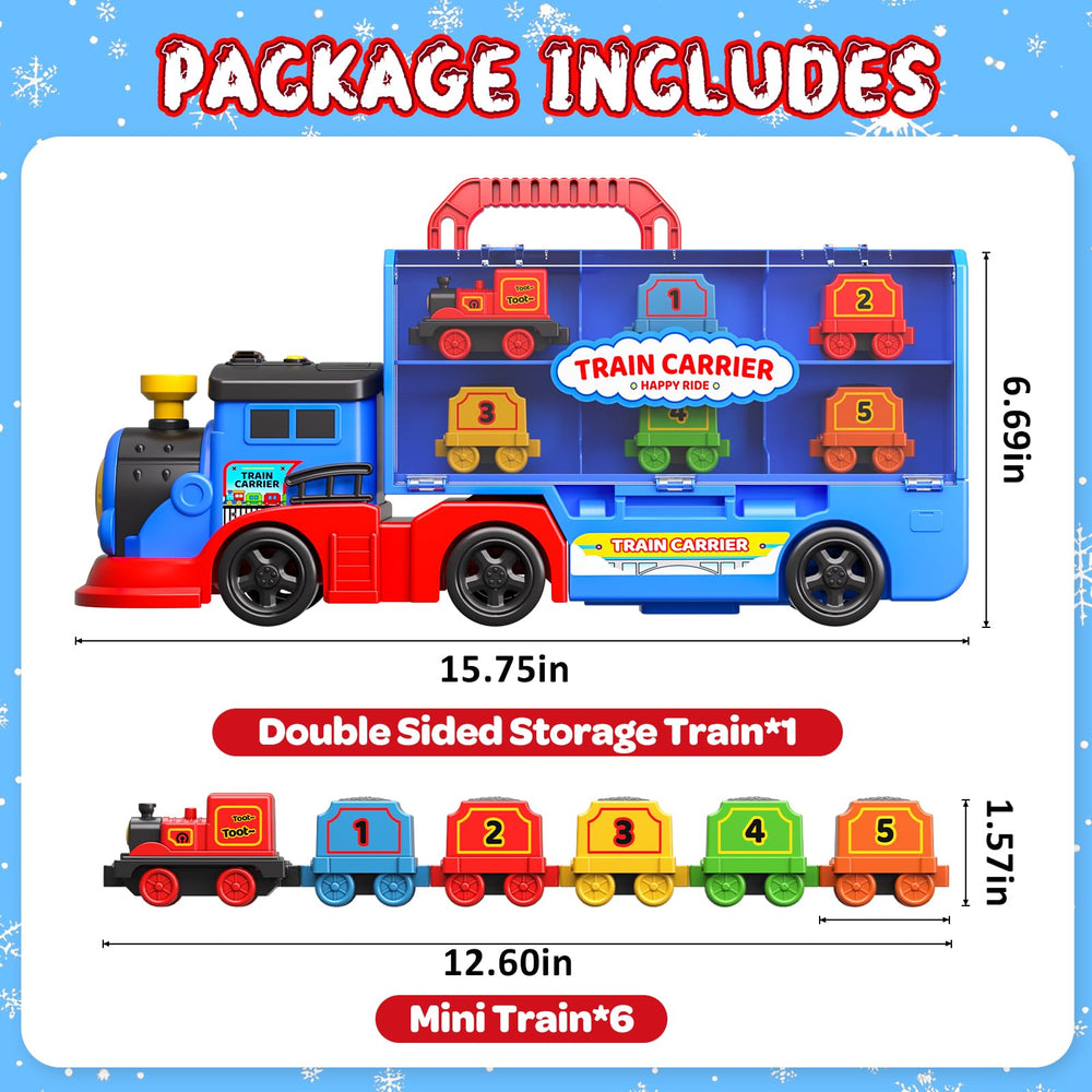 AuroTops magnetic train cars 1-5 connect easily for extended train adventures.