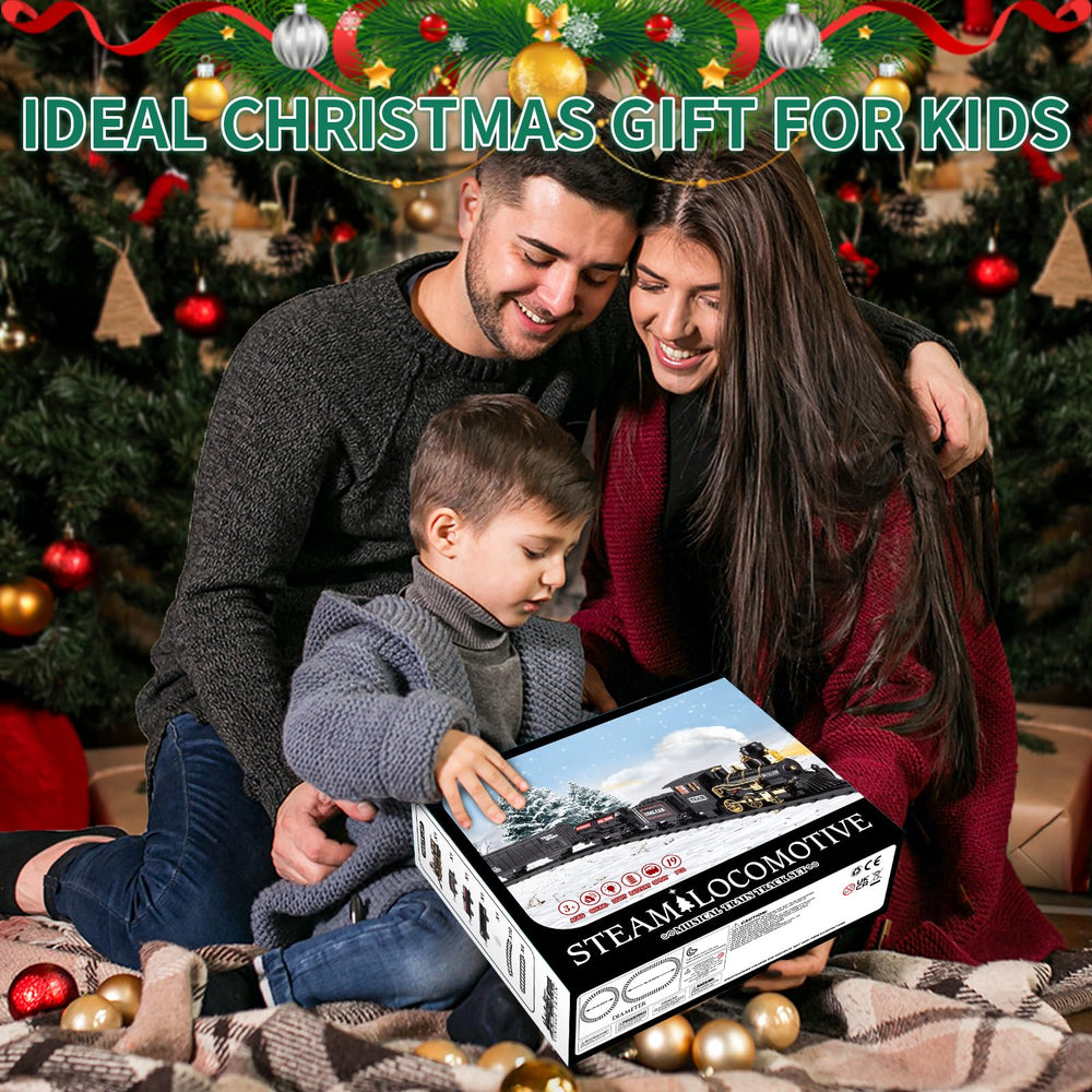 AuroTops under-tree decor display for festive family fun