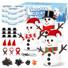 Aursy Build a Snowman Kit box front for creative holiday crafts