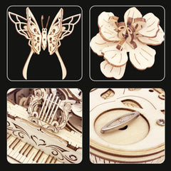 auryee wooden craft kit with burr-free plywood parts for precise assembly