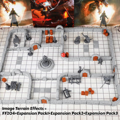 AUSPDICE Dungeon Windows add realistic light breaks for atmospheric tabletop scenes.