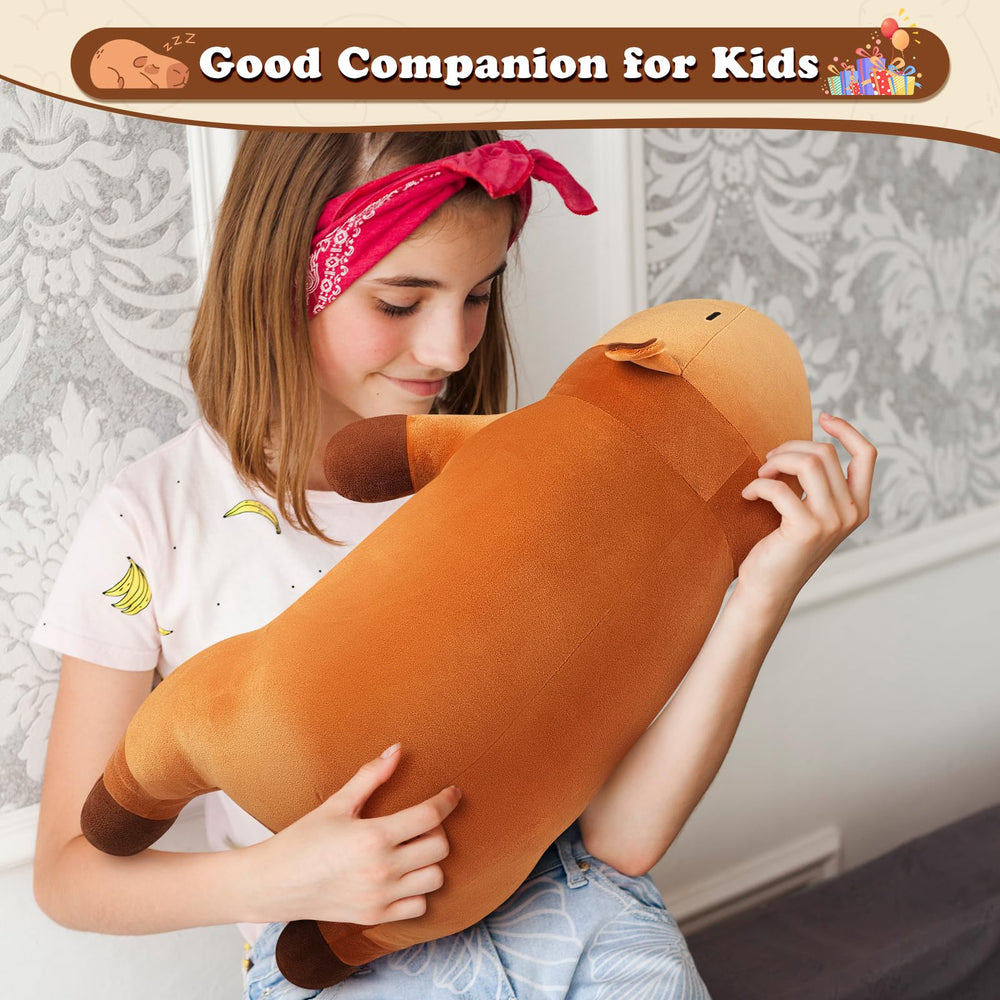 Auspicious Beginning Capybara plush vacuum-packed for easy shipping