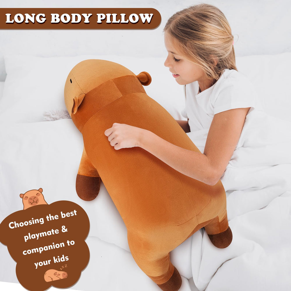 Auspicious Beginning capybara soft stuffing delight boosts cozy storytime.