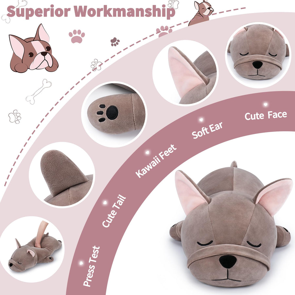 Auspicious Beginning plush in pillow form for cozy naps.