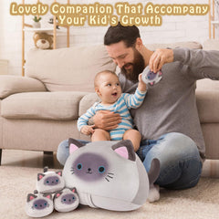 Auspicious Beginning home decor cat plush for bedrooms and living rooms