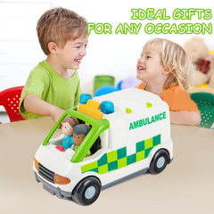 Auspint ambulance supports educational play through storytelling and exploration.