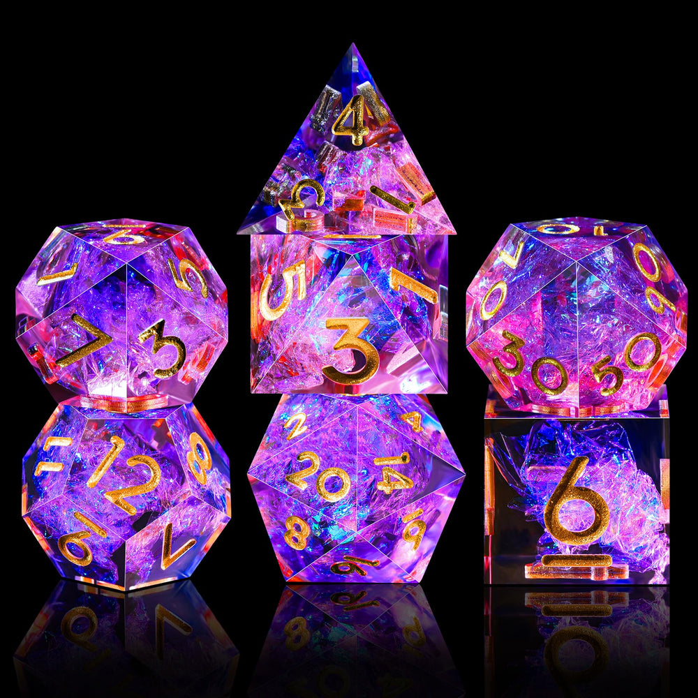 AUSTOR 7-Die set features large numerals for easy reading.