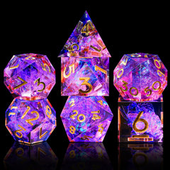 AUSTOR 7-Die set features large numerals for easy reading.