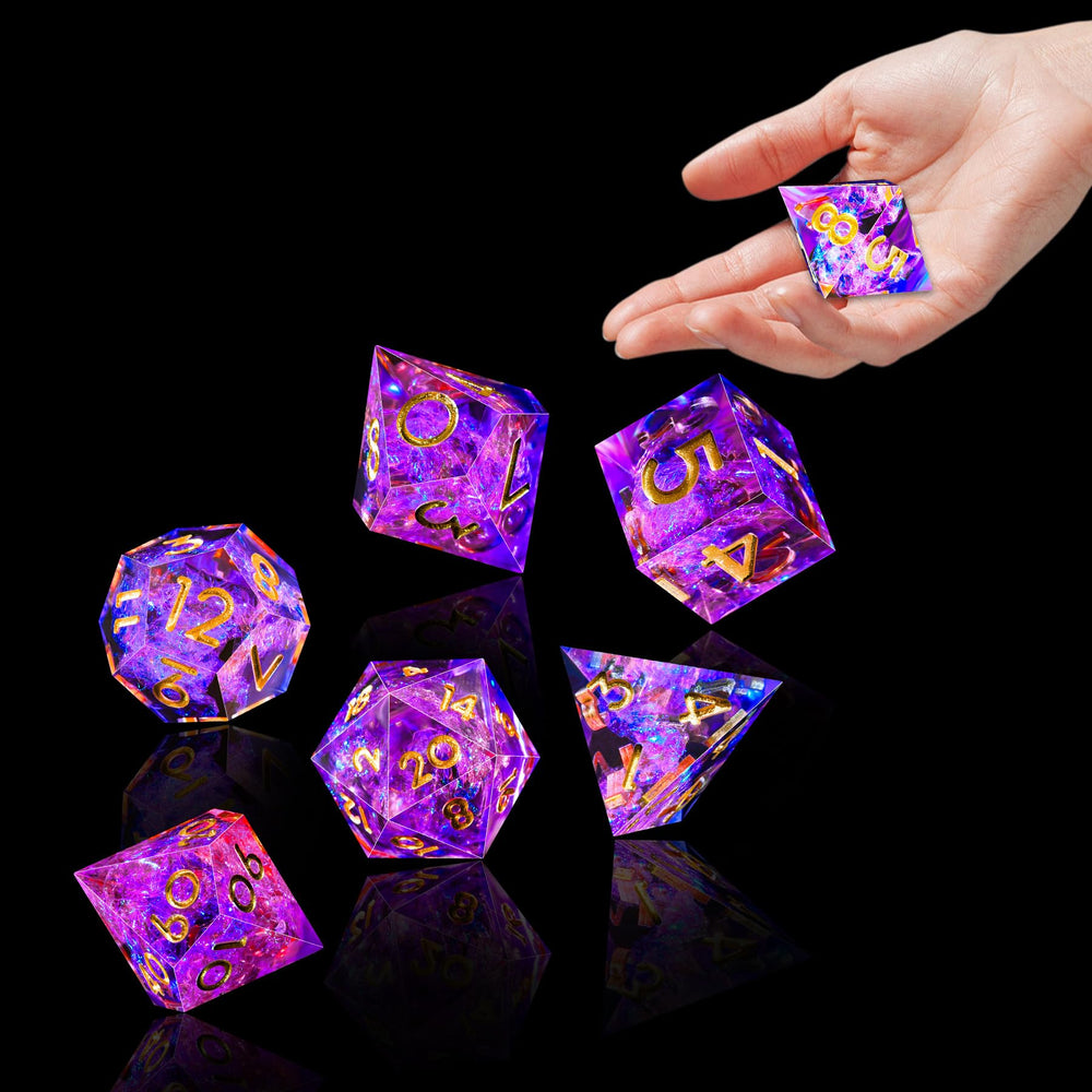 AUSTOR DND dice ready for tabletop RPG adventures.