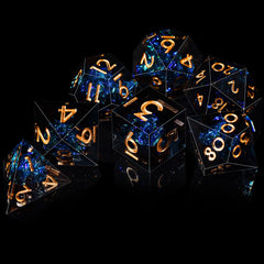 AUSTOR Dark Star dice feature bold numerals for easy reading