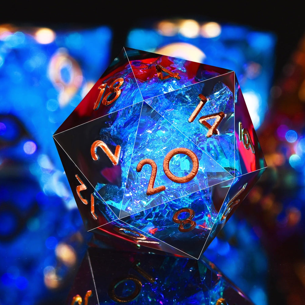 AUSTOR dice feature large, readable numbers for quick verification.