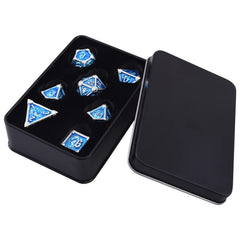 AUSTOR gift-ready dice set packaging suitable for gifting.