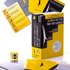 Authentic Agility How Do You See The World deck cover inviting thoughtful conversations.