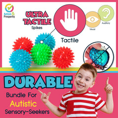 Autism & Prosperity sensory toy bundle combines multiple stimuli for versatile play.