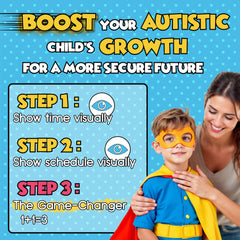 Autism & Prosperity visual timer in action helps smooth transitions and focus