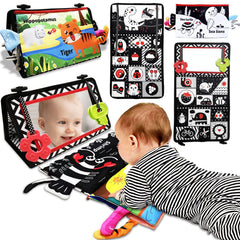Autumety tummy time mirror for baby exploration and visual focus