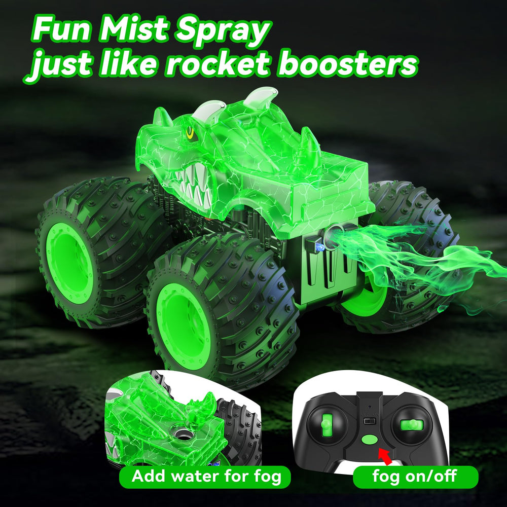 AUUGUU RC car uses 2.4GHz for smooth multiplayer racing without interference.