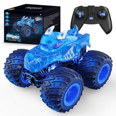 AUUGUU remote control car with spray and lights sparks imaginative play
