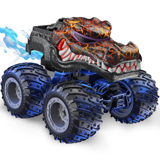 AUUGUU remote control monster truck with spray boost for action-packed play.