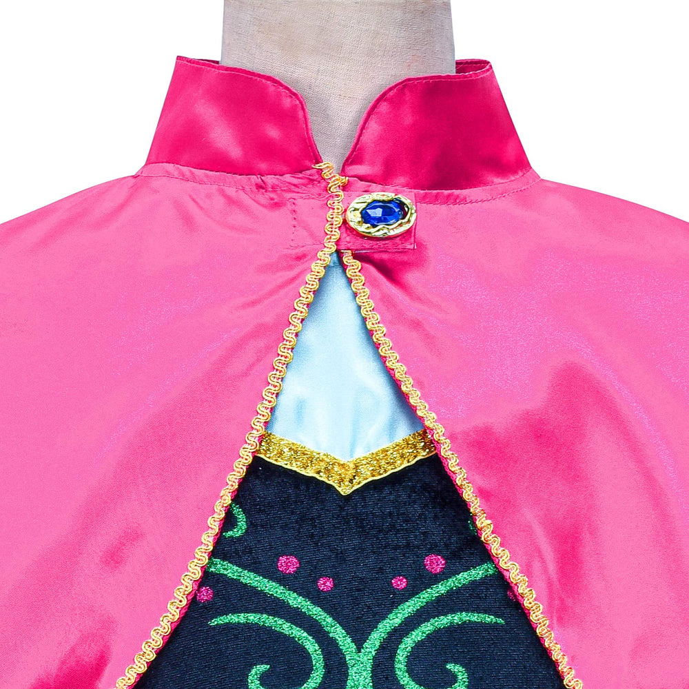 Avady Princess Dress with floral hem for extra charm