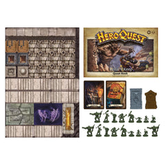 Avalon Hill HeroQuest Kellar's Keep miniatures invite painting and tabletop customization.