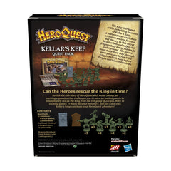 Avalon Hill HeroQuest Kellar's Keep tiles bring the underground world to life.