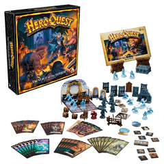 Avalon Hill HeroQuest unpainted miniatures set for customization and painting