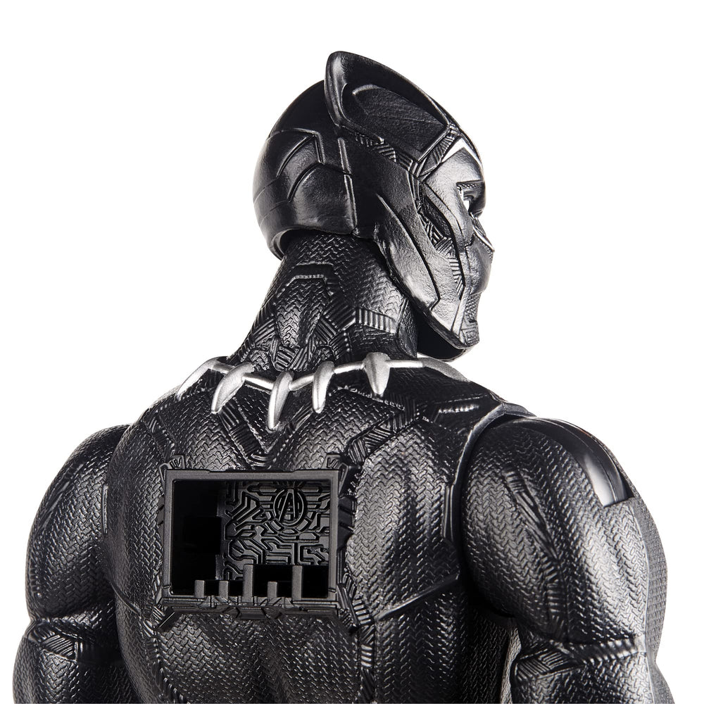 Avengers Black Panther figure detailed sculpt offers authentic Marvel likeness.