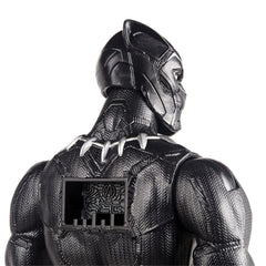 Avengers Black Panther figure detailed sculpt offers authentic Marvel likeness.