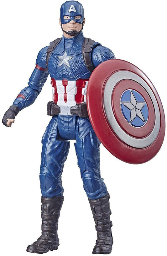 Avengers Captain America 6-Inch figure, front view for imaginative play.