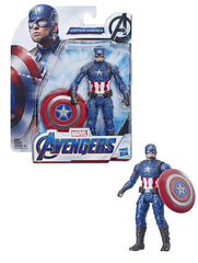 Avengers Captain America 6-Inch figure in action pose for display or play.
