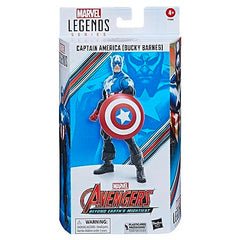 Avengers Captain America Bucky Barnes 15cm articulation joints; supports dynamic posing and display options.