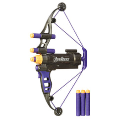 Avengers Hawkeye Longshot Bow ready to launch darts up to 40 feet for action play