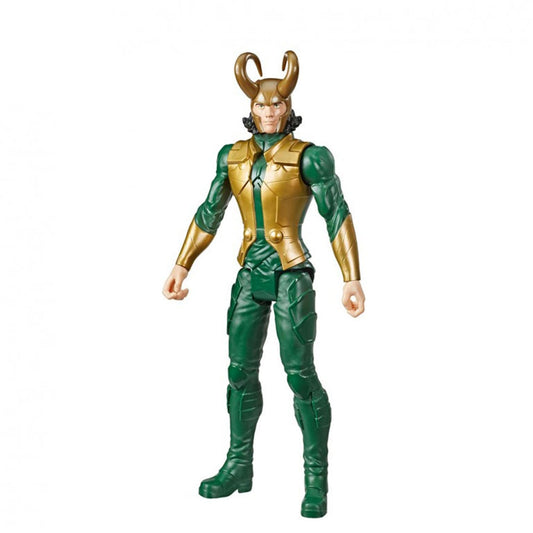 Avengers Loki 12-inch figure front view for imaginative play.