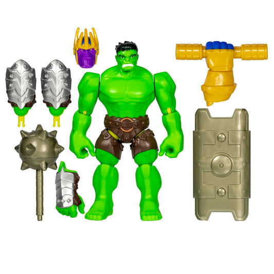 Avengers MixMashers Hulk deluxe figure with interchangeable parts for creative mash-ups.