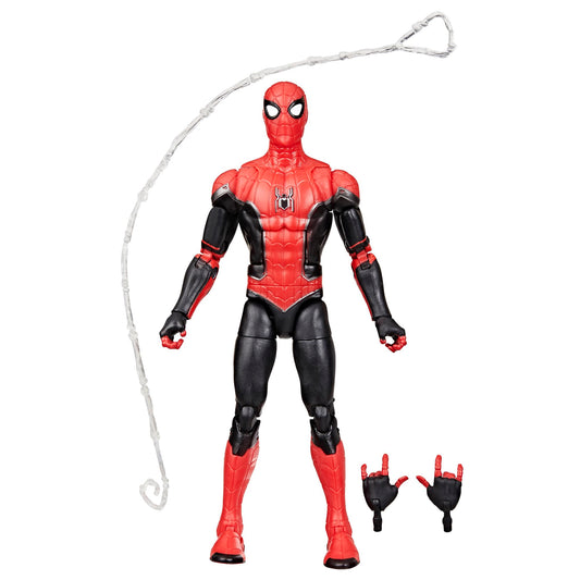 Avengers Spider-Man Upgraded Suit front view for premium display and pose versatility.