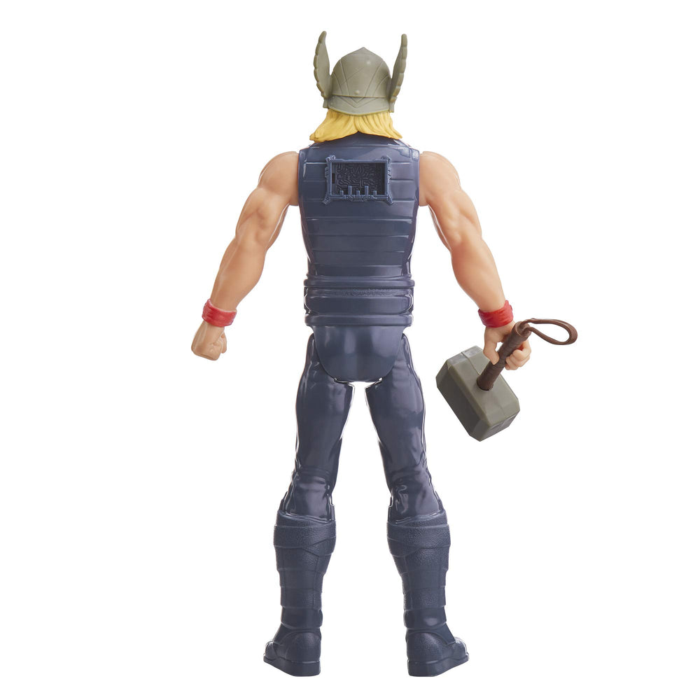 Thor figure front view emphasizes sturdy 12-inch scale.