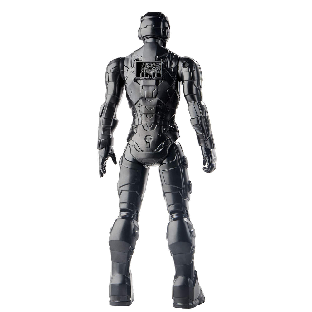 Avengers Titan Hero Blast Gear launcher attachment enables action play.