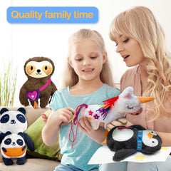 Avenir sewing kit tools and materials—child-safe supplies for mess-free crafting.