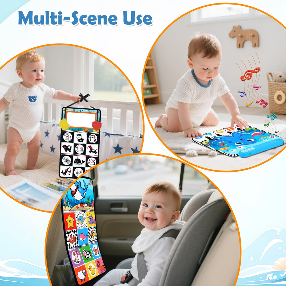 Avesa portable, lightweight design lets baby toy go everywhere safely.