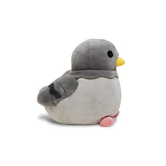Avocatt Gray Pigeon plush reinforced stitching supports long-lasting adventures.
