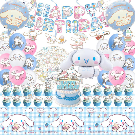 AVONO Cinnamoroll banner for festive party photos