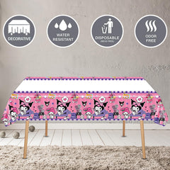 AVONO Kuromi cake topper accents cakes with charm.